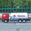 SCANIA MAN Oil Tank Truck Total Bp Shell 5 Inch Simulation Diecast & Toy Vehicle RMZ City 1:64 Alloy Model Car Gifts For Children