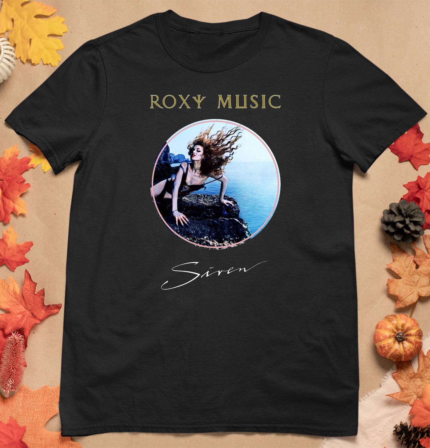 Футболка Roxy Music Siren Топы Футболка Тяжелый хлопок 2XL фото