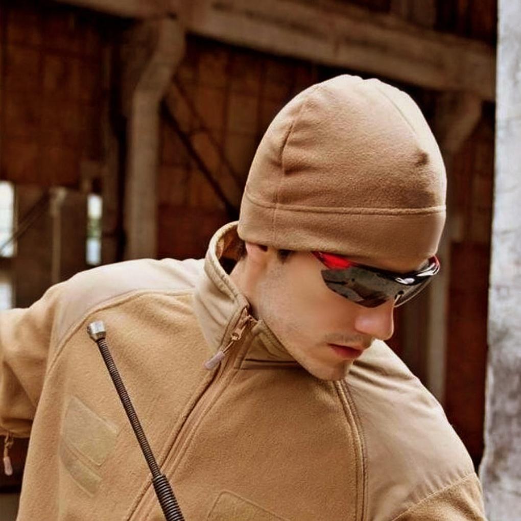 

Унисекс Короткая Шапка Бини Коричневая Зимняя Без Полей Шапка Часы