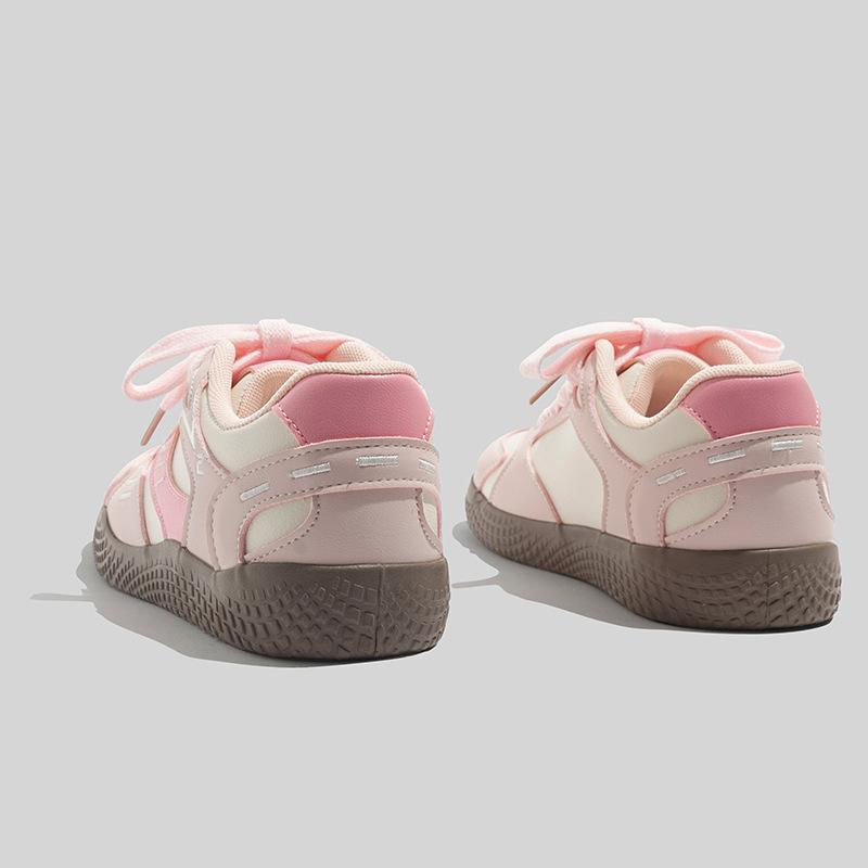 Schöne Creme Retro Deutsche Trainingsschuhe Niedrig geschnitten Frühling Neu Sportlich Lässig Atmungsaktiv