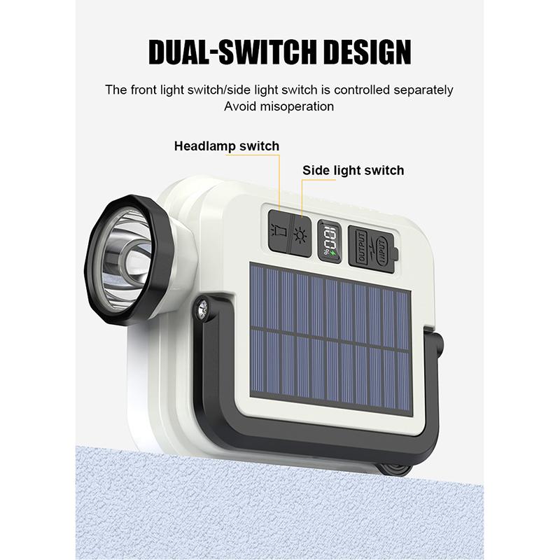 Solar-Powered Multifunctional Camping Light