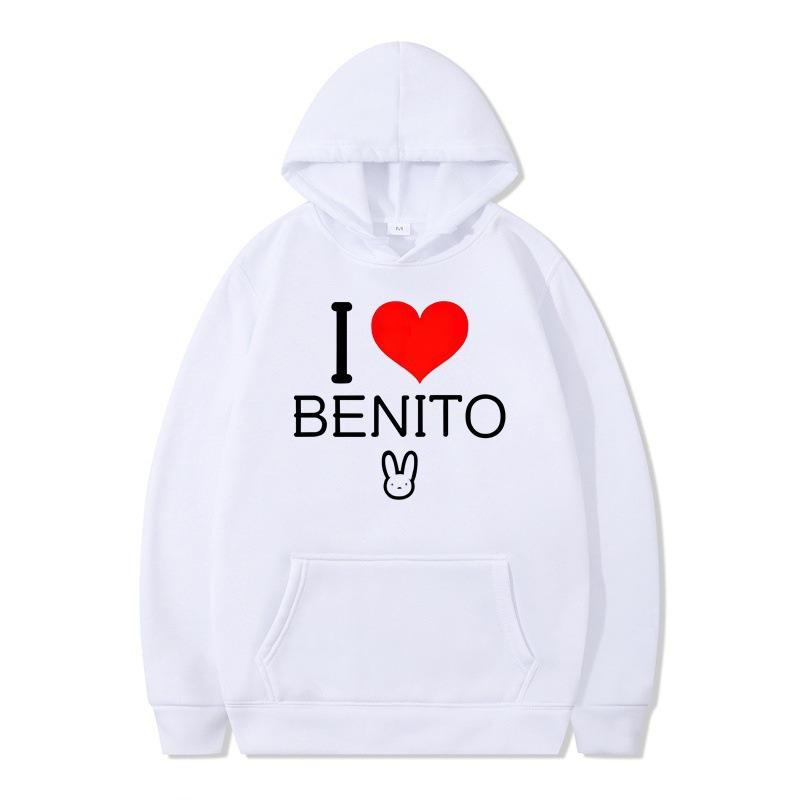 Autumn and winter new un verano sin ti bad bunny hoodie hooded sweater