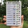 Memo Plastic Board Chore Chart Reusable Checklist Daily Planner Responsibility