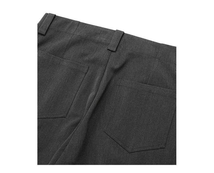 Japanese Style Pleated TR Blend Casual Pants - Harajuku Trend
