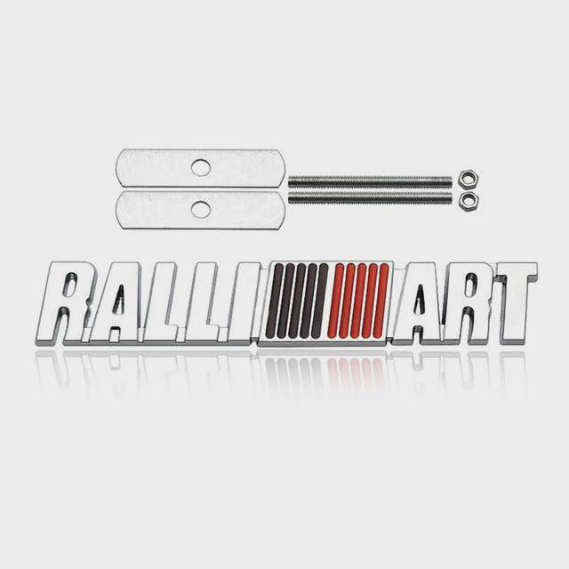 

Логотип Ralliart, Стайлинг передней решетки, значок на хвосте, индивидуальная наклейка на спортивный автомобиль для M-itsubis/hi Lancer 9 10 Asx Outlander Pajero Grille Badge