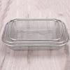 Stainless Steel Air Fryer Grill Mesh Basket Non Stick Tray for Oil Free Roasting and Crisping Home Cooking Accessory