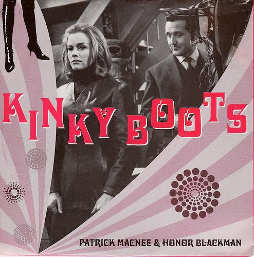 7inch Record PATRICK MACNEE & HONOR BLACKMAN - Kinky Boots KINKY1,8822027 Deram 1990 Europe Pop Used