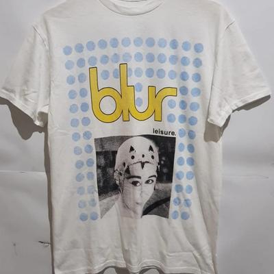 Blur Band Leisure Album Schwere Baumwolle Weiß S-5XL T-Shirt UR811 Unisex T-Shirt