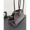 2026 Minimalist Style One-shoulder Tote Bag Top Layer Cowhide Large-capacity Bag Women's Commuter Armpit Bag Handbag Cross-border