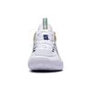 Li Ning SONIC 10 Ultra Abrasion Resistant Breathable Mid Top Basketball Shoes Men's White Purple ABAS145-4