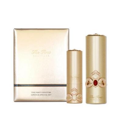 OHUI The First Geniture Lipstick Special Set – Coral Lipstick 3.8 G + Red Mini 1.3 G