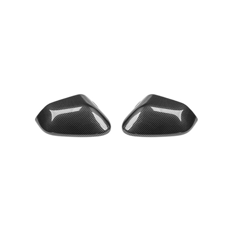 

For Kia K4 2026 2026 2026 Car Tuning Carbon Fiber Car Rearview Mirror Decoration Cover Trim Exterior Accessories