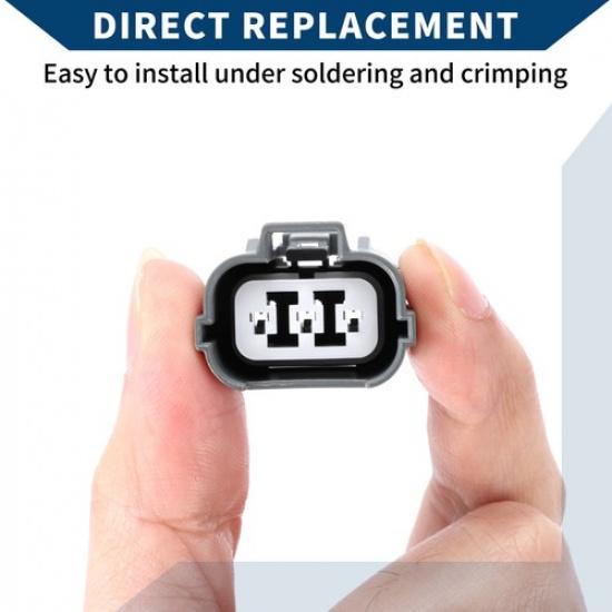 3 Pin Headlight Adjustment Motor Connector Plug for Honda K Series K20 1 Set