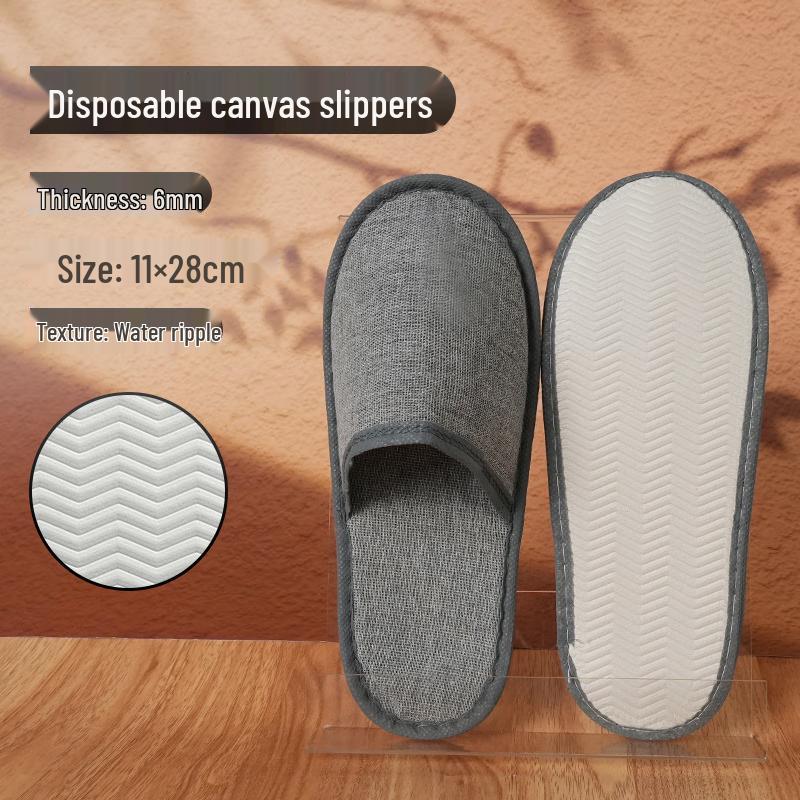 Jingyu Thickened Non-slip Disposable Hotel Slippers