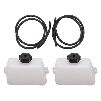 1 Paio Serbatoio Carburante Benzina 1L Tenuta Forte Bianco Adatto Per 43 47cc 49CC Quad ATV Pit Bike Pocket