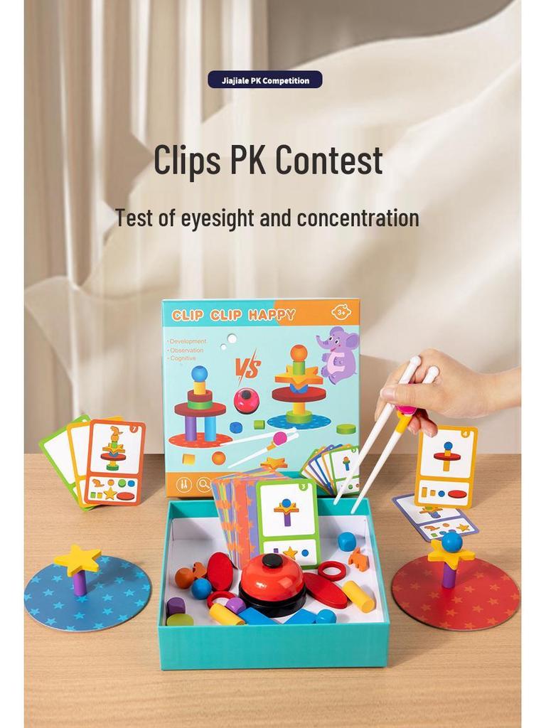 Sea Fox Matching Toy for Kids 2-6: Multiplayer Stacking Game with Large Pieces for Parent-Child Interaction