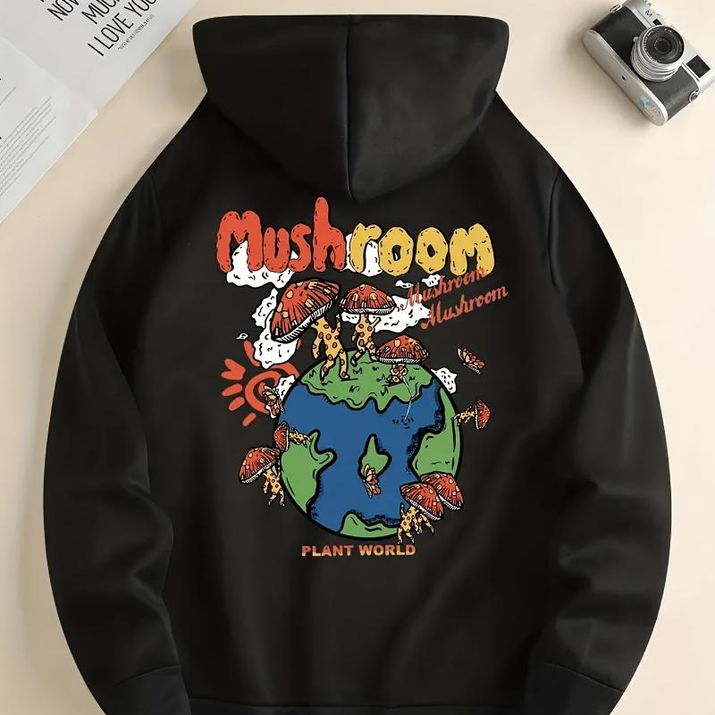 Transitional Weather & Outdoor Events, Warm & Lightweight, Men's Hooded Sweatshirt