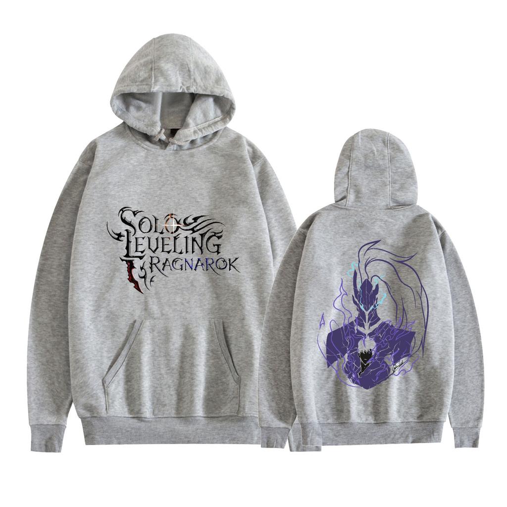 Solo Leveling Hooded for Aldult Streetwear Hoodie Printed Unisex Hooded Pullover