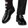 Dragonfly Men's Genuine Leather Breathable Non-Slip Casual Shoes for Middle-Aged & Elderly