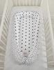 Baby cocoon, double-sided, playpen, swaddle, Premium BOBONO - black stars/dots