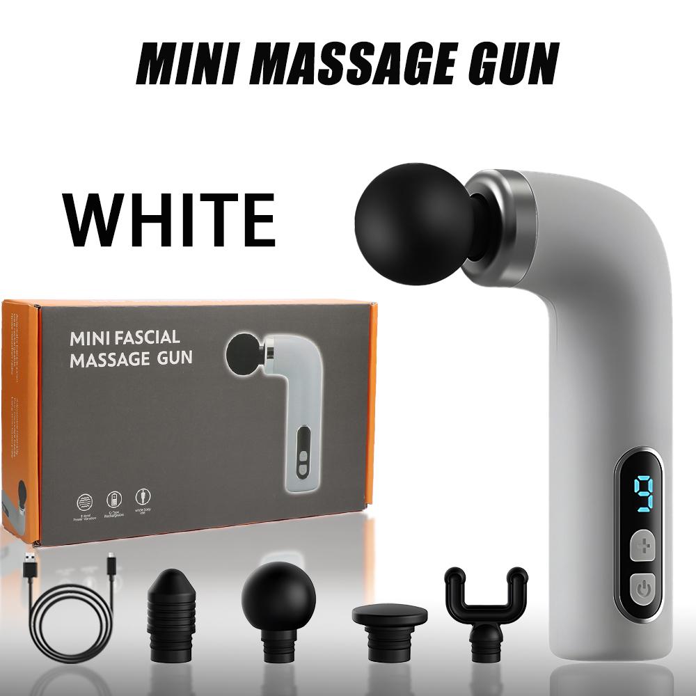 Fascia Gun New Electric Handheld Massage gun 9 levels Body Relaxation Muscle Massage Gun Portable Deep Tissue Mini Massage Gun