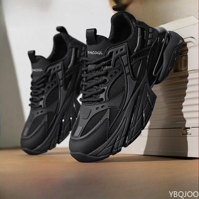Frühling neue lässige bequeme Herrenschuhe modische leichte Sportschuhe mit dicker Sohle trendige vielseitige Sneaker