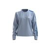 Sweatshirt Women's Solid Blue Unisex 1370943-438