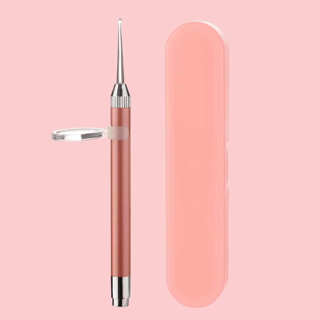 Visual Ear Wax Picker for Kids – Safe LED Lighted Curette for Gentle Cleaning | Includes Ear/Nose Tweezers for Multi-Use
