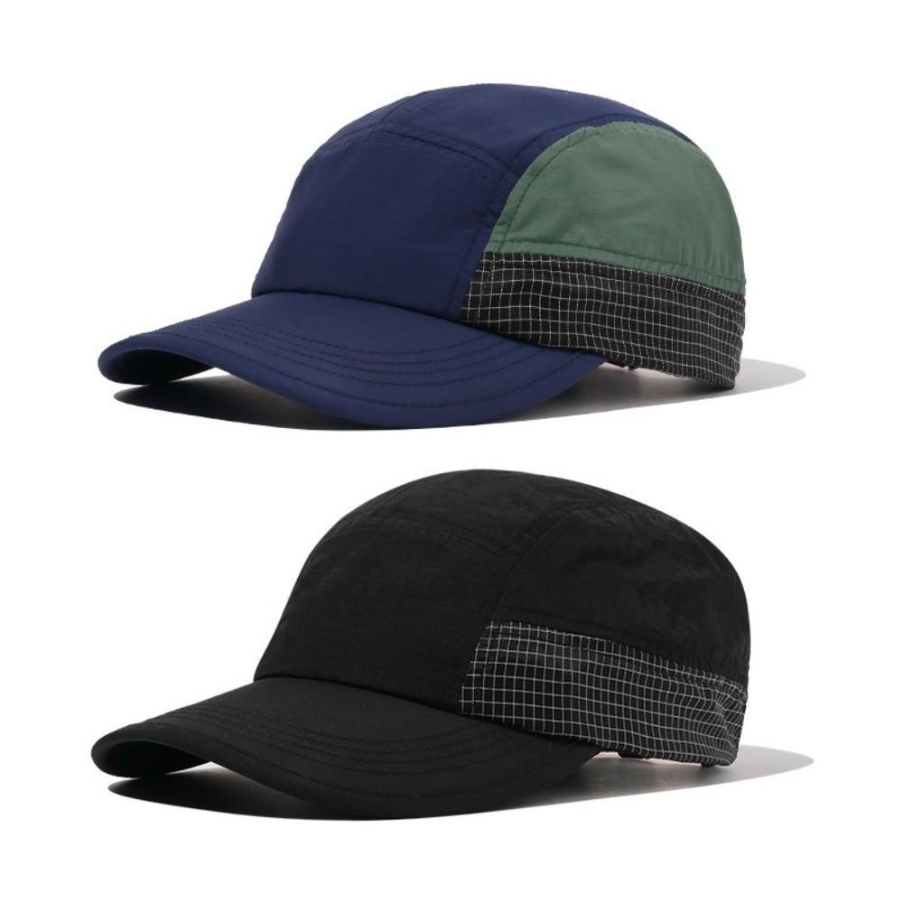 Casual Quick-drying Baseball Cap Packable Breathable Flat Brim Hat Sun-protection Lightweight Cycling Sun Hat