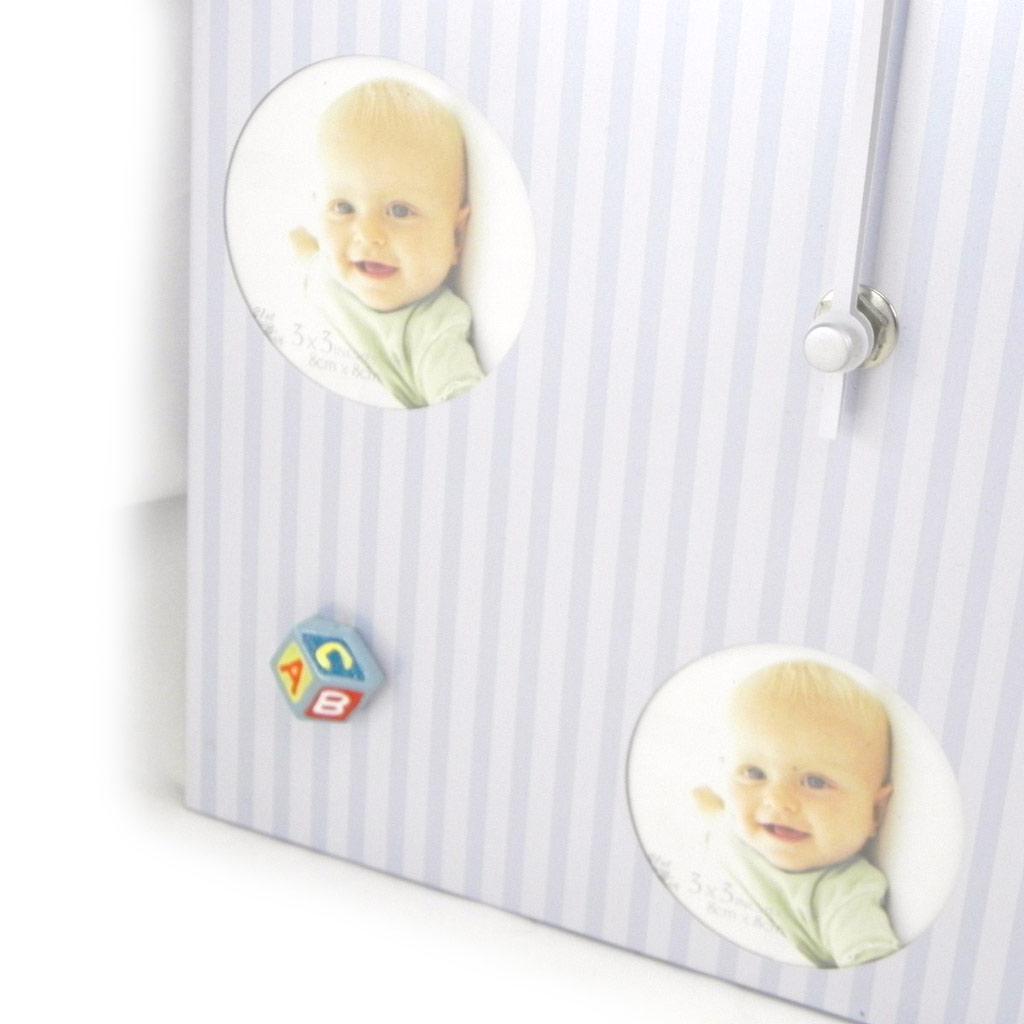 Les Trésors De Lily [I3432] - Pêle-Mêle Uhr 'Mein Engel' blau