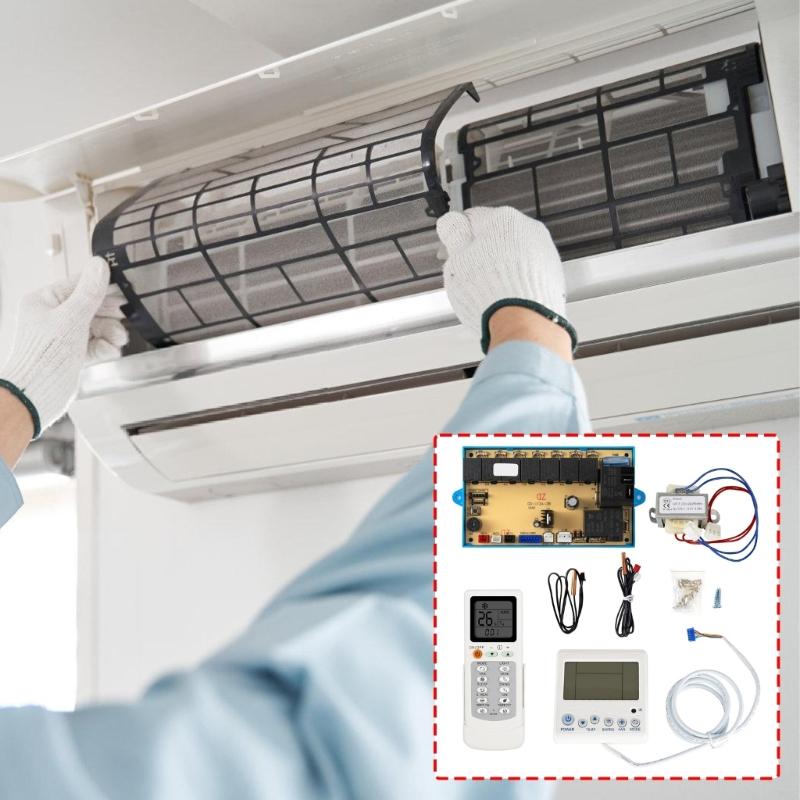 Air Conditioning Remote Control Panel QD-U12A with Accurate Temperature Adjustment Home Conditioning Repair Part