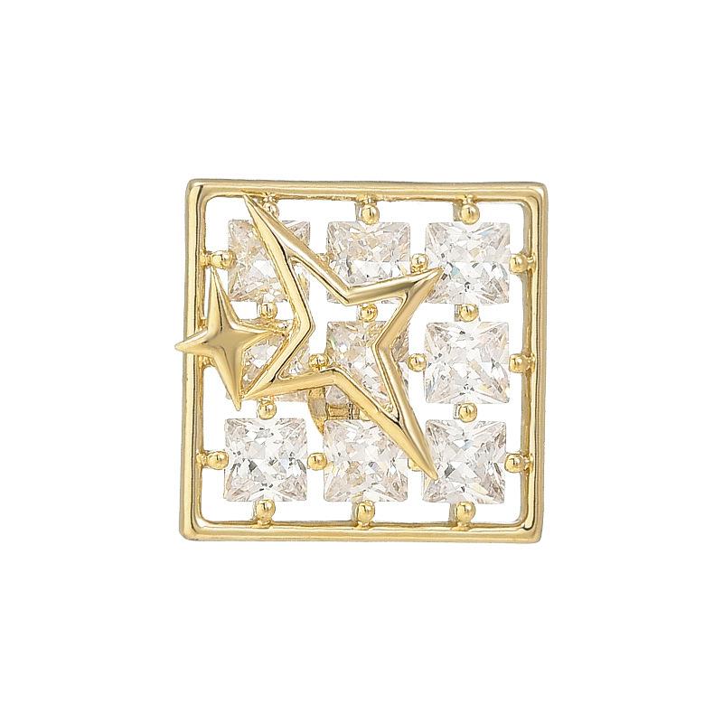 Senior Brooches Flower Leaf Brooch Pins for Women Suit Pendant  Fashion Brooches Jewelry