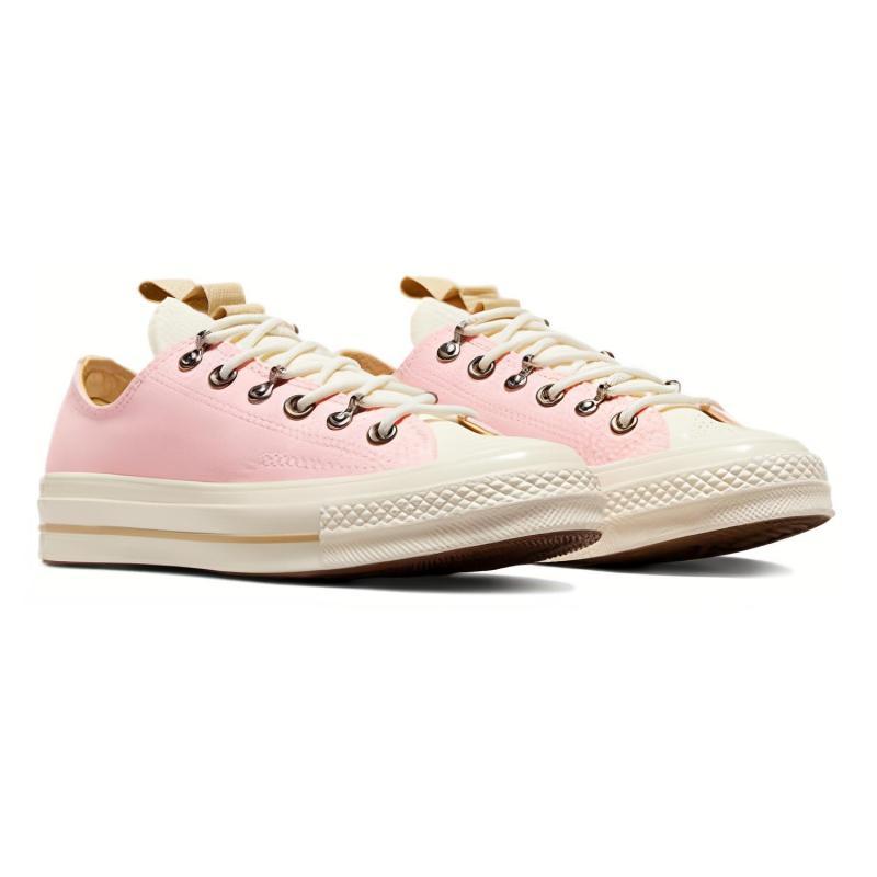 Converse Chuck 70 Lace-up Round-toe Abrasion Absorbing Low-Top Espadrilles Women's Pink