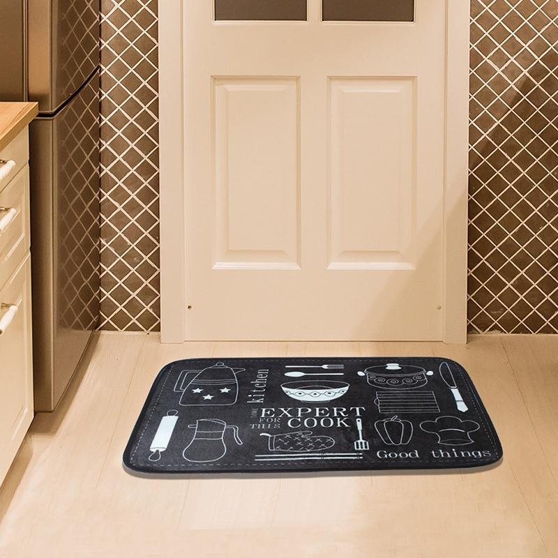 Tappetini per Pavimento in Flanella per Bagno Tappeti Spessi Tappetino per Porta della Camera da Letto Tappetini per Porte Tappeto per Bagno