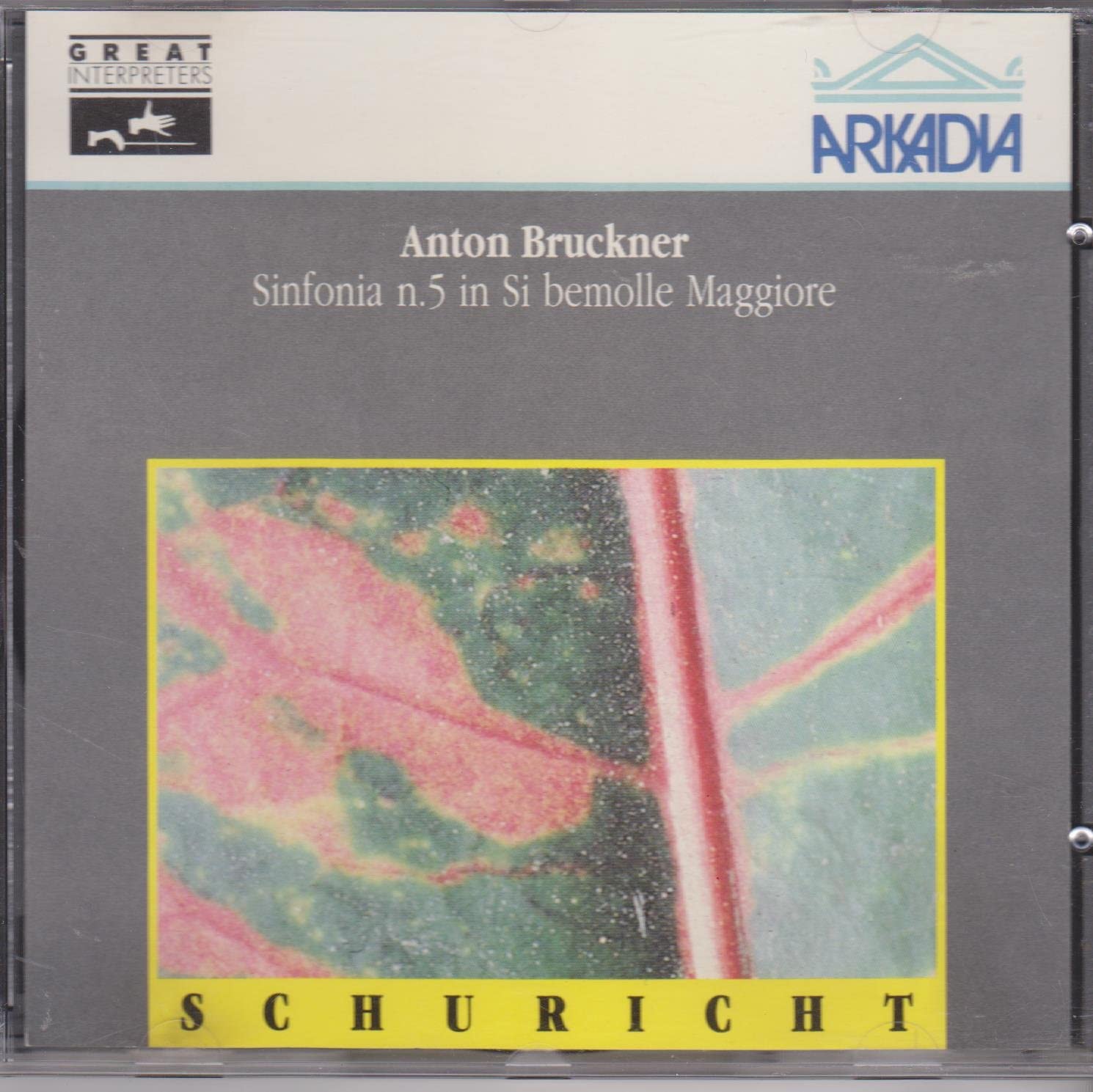 

CD STUTTGART RSO; SCHURICHT - Bruckner;Sym.5 CDGI7421 Europe Classical Used