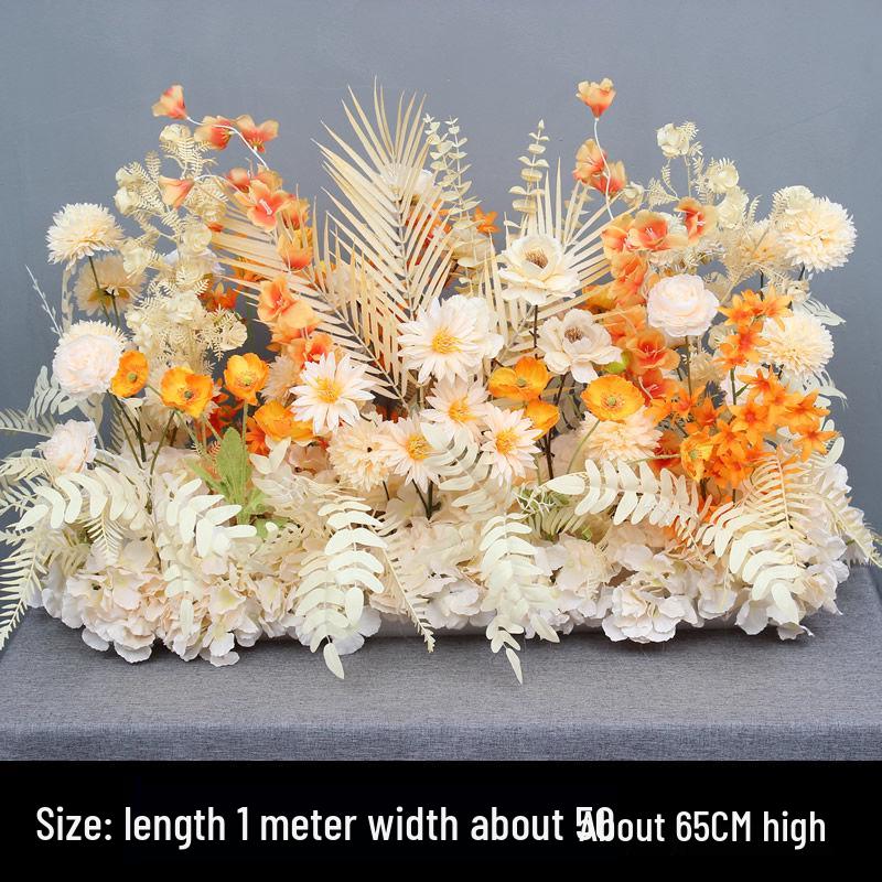 Eukalyptus Seide Hochzeitsmittelstück: Dekoration für den Gang und die Bühne in Töpfen