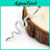 Anel de Umbigo Shein Incrível em Forma de Cobra de Cobre Fashionável e Estiloso