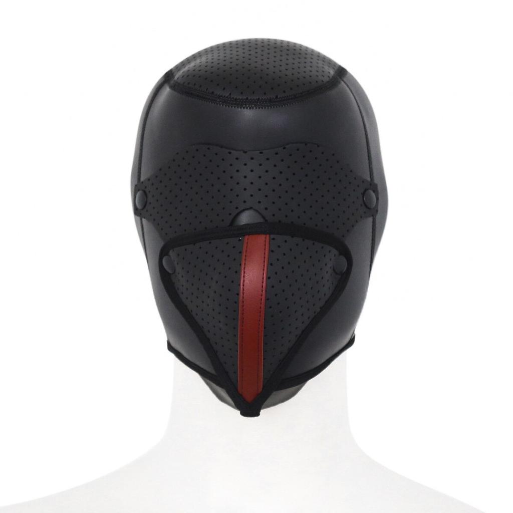 BDSM Headgear Nightclub Show Sexy Face Mask Adult Sex Toys Training Slave Props Facial Restraint Chastity  SUB Bondage