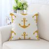 Chic Yellow Decorative Pillow Cover In Geometric Design For Versatile Use