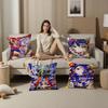 M-Mika Pikazo Artistic Cushion Cover Car Throw Pillow Case For Sofa Car Christmas Gift 40x40cm 45x45cm