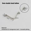 10Pcs V-Shaped Spring Buckle 6Mm Spring Buckle Steel Sheet Vertical Spring Sheet V-Shaped Positioning Spring Sheet