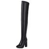 Sexy Thigh High Boot For Women Fashion Fetish Shoes 2025 Lady High Heels Over the Knee Boots Red White Black Winter Long Boots