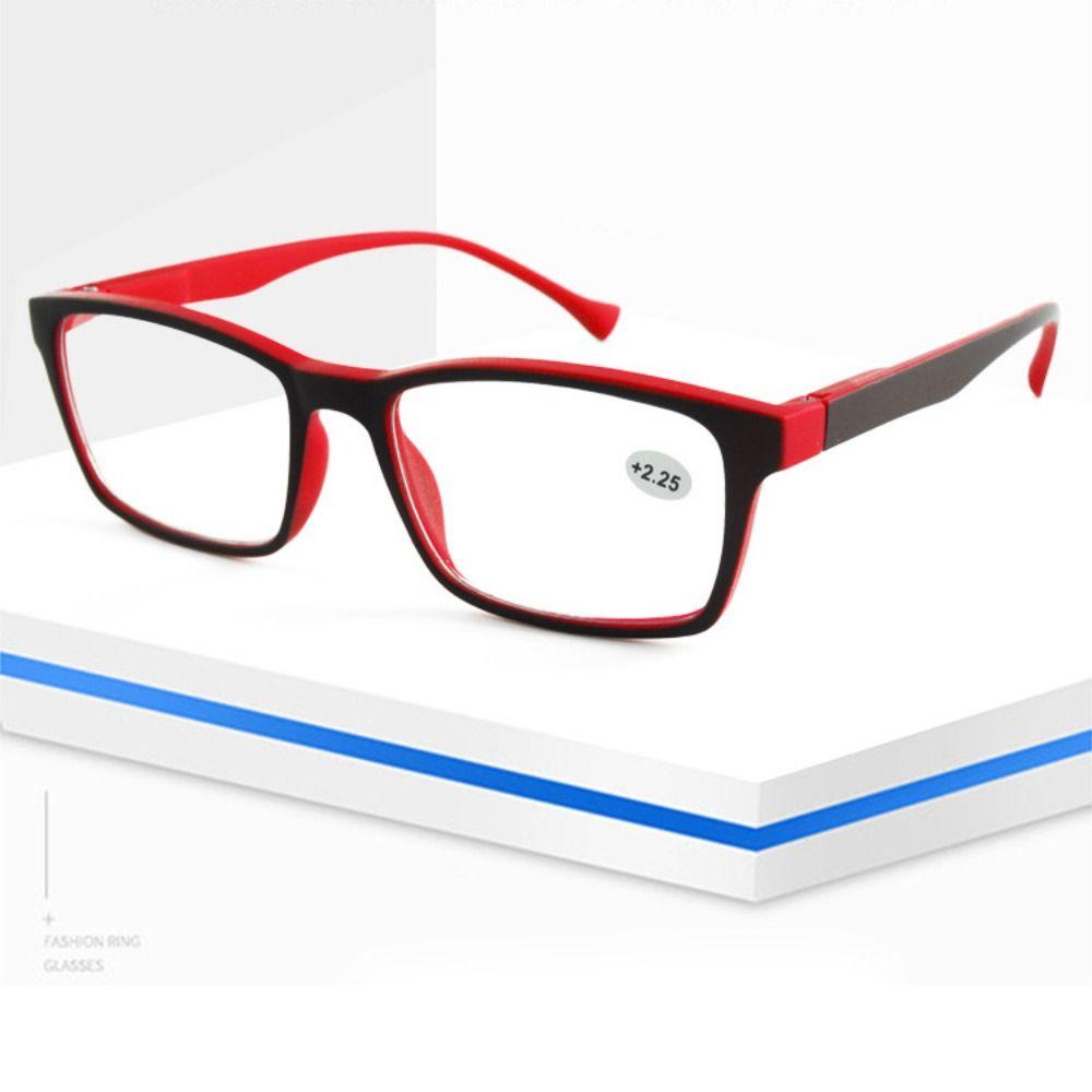 Brown Grey Red Blue Reading Glasses PC Anti Blue Light Eyeglasses Frame Glasses  Men and Women