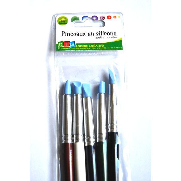 Pinceaux pour modelage - STAEDTLER - 5 pinceaux silicone - Souples - Mixte - Adulte