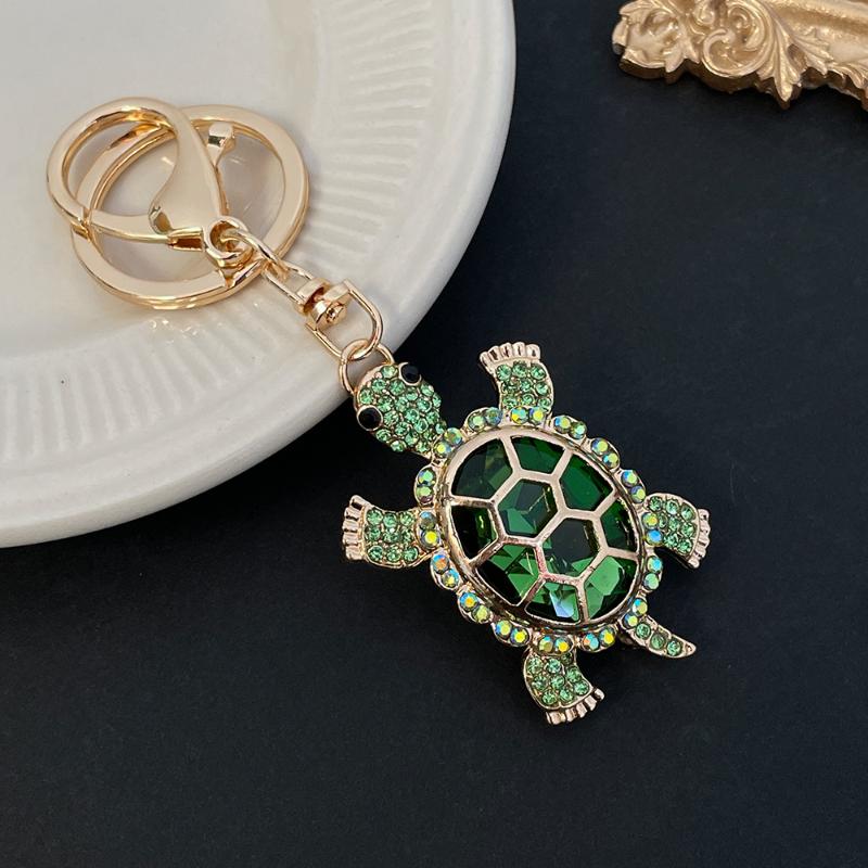 Funny Tortoise Key Ring Womens Luxury Bag Keychain Souvenir Gift For Girlfriend Marine Animal