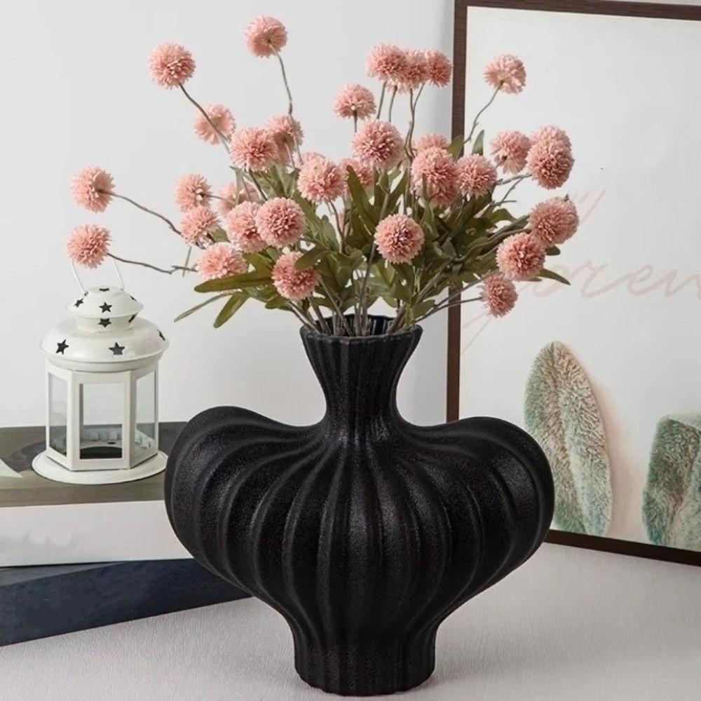 Nordic Style Plastic Vase Minimalist Hydroponic Flower Vase  Living Room Decor
