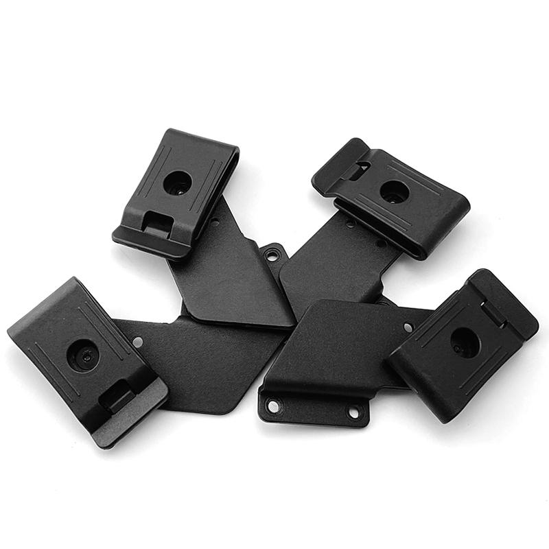 1piece Rotatable KYDEX Sheath Waist Clip Scabbard Clip Sheath Accessories Outdoors Carry KYDEX Sheath Tool with Two Set Screws