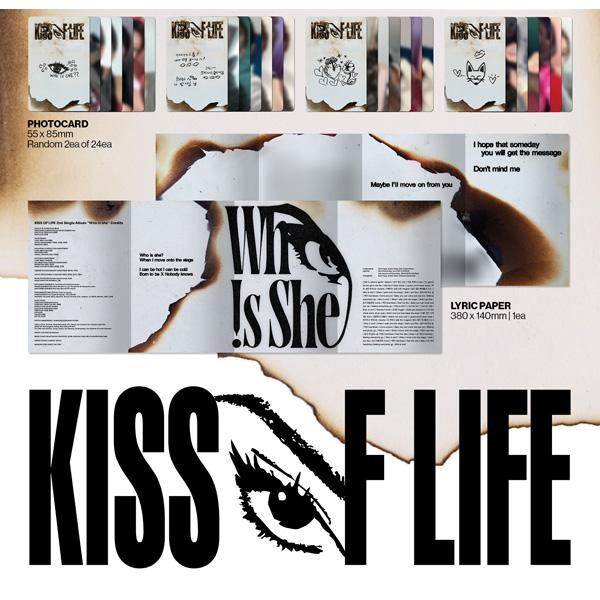 [Pre-order] KISS OF LIFE - 2nd Single Album [Who is she] (Who Ver.)