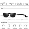 Vintage Square Sunglasses for Men 100% UV Protection Rectangular Sun Glasses for Driving And Travel