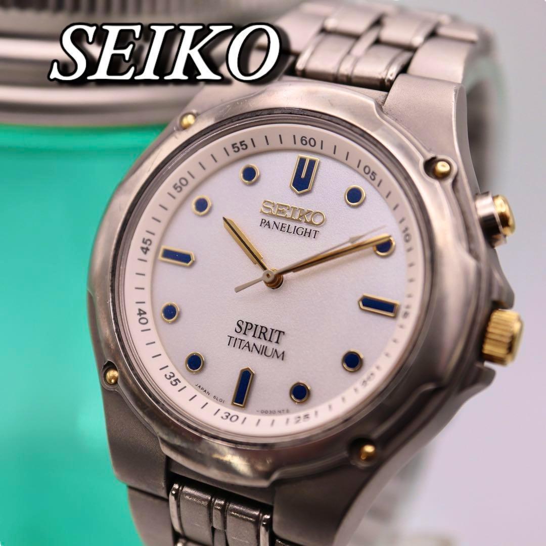 

[USED] SEIKO Spirit Silver Round Men s Watch 1198